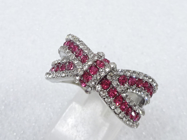 COLORED STONE FASHION RING / JP SIZE 22.5